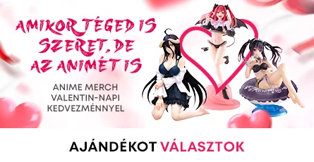 Valentin-napi anime merch kedvezmények