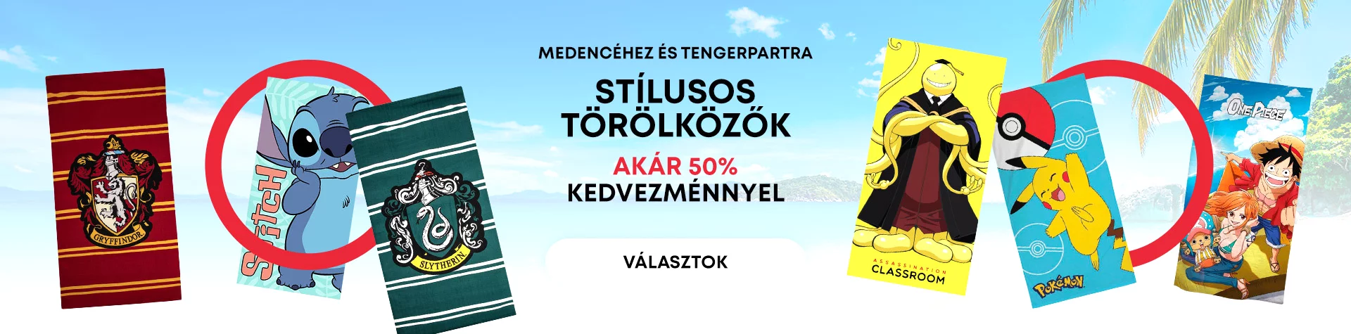 Stílusos törölközők