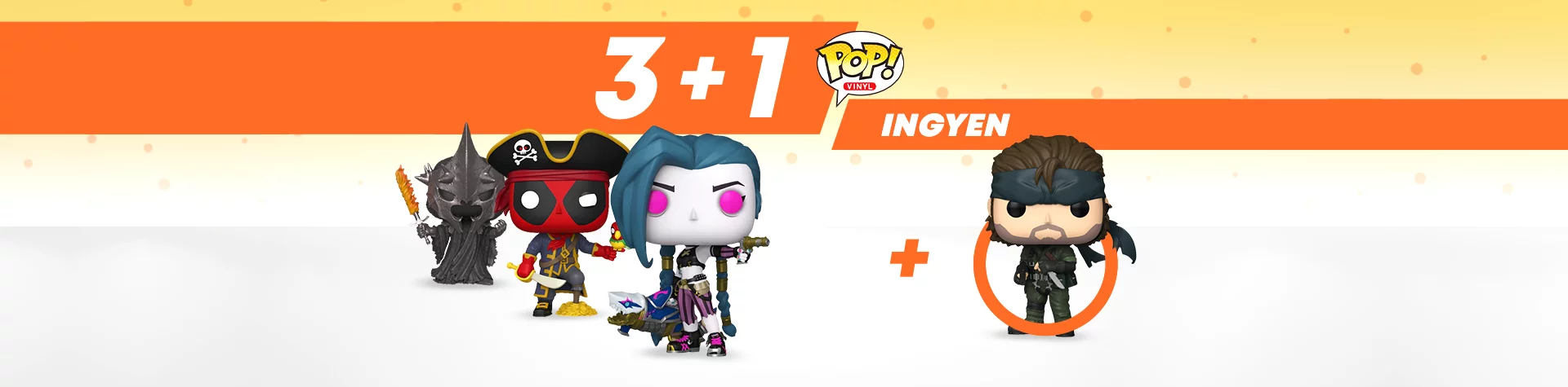 POP figurák 3+1