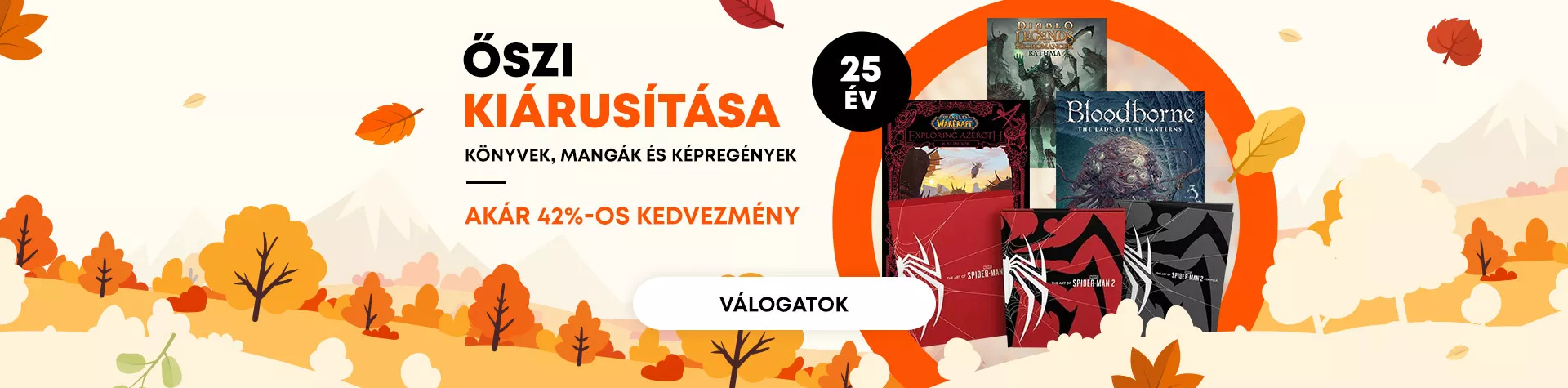 Őszi könyv-, manga- és képregénykiárusítás