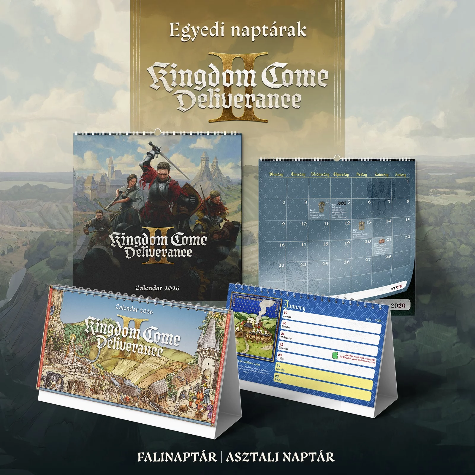 KingdomComeDeliverance, KCD, , naptar