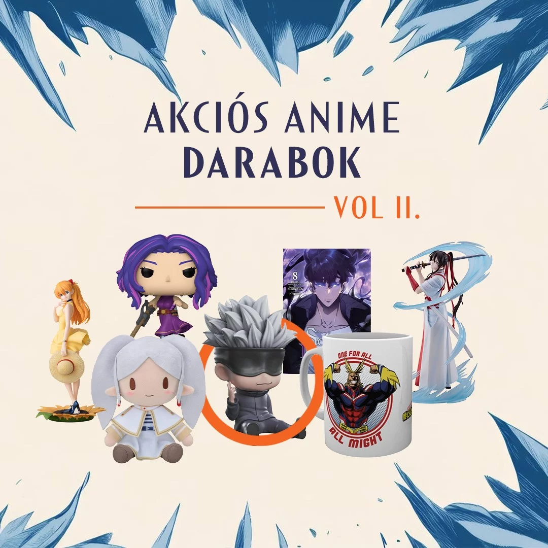 xzonehu, , JujutsuKaisen, , Evangelion, , SoloLeveling, , HellsParadise, , Frieren, , Anime, , kedvezmény