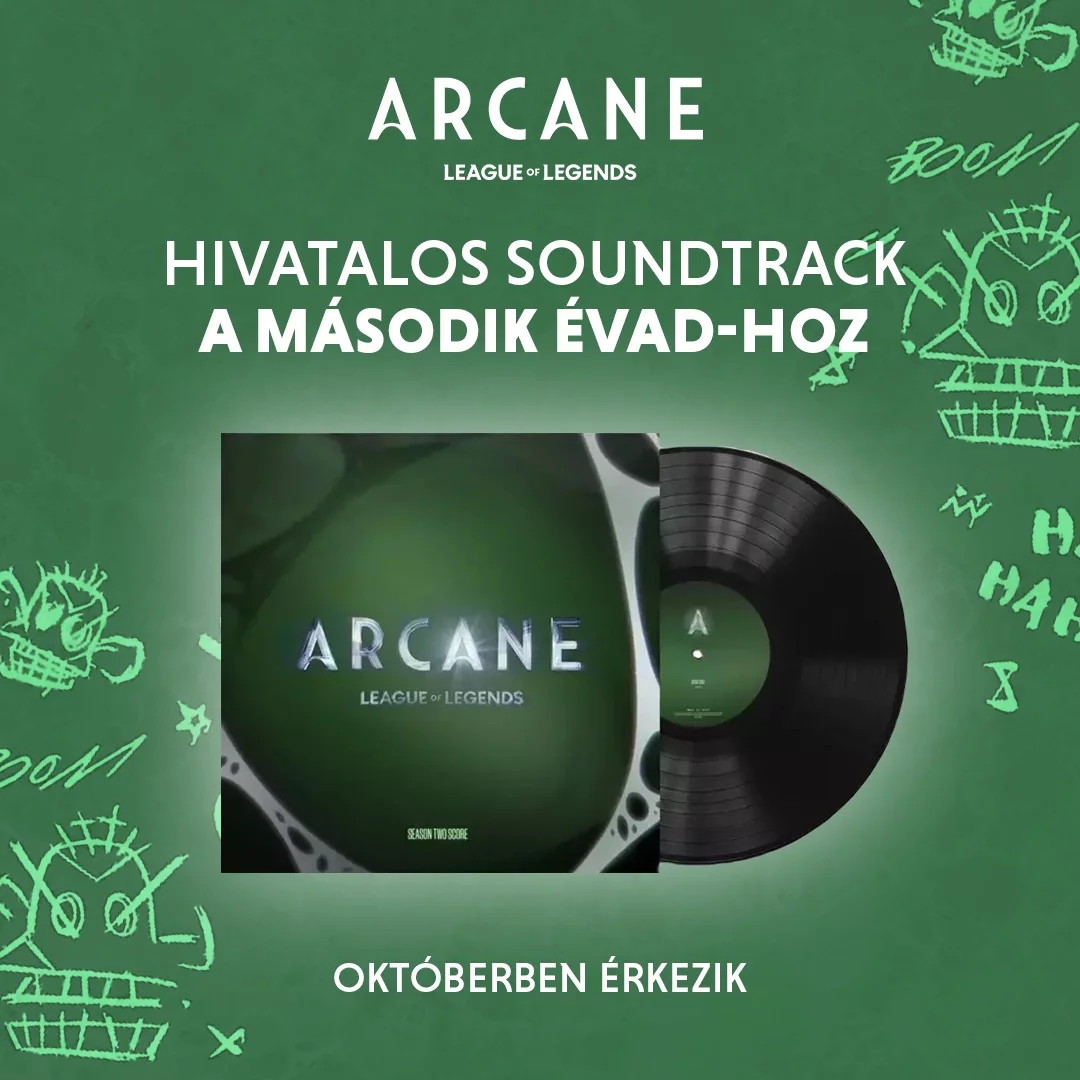 xzonehu, Arcane, leagueoflegends, vinyl, soundtrack, , lemez