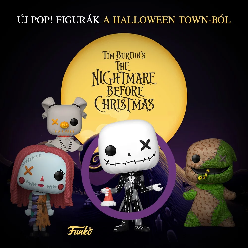 xzonehu, figura, , Halloween, , POP, , TheNightmareBeforeChristmas