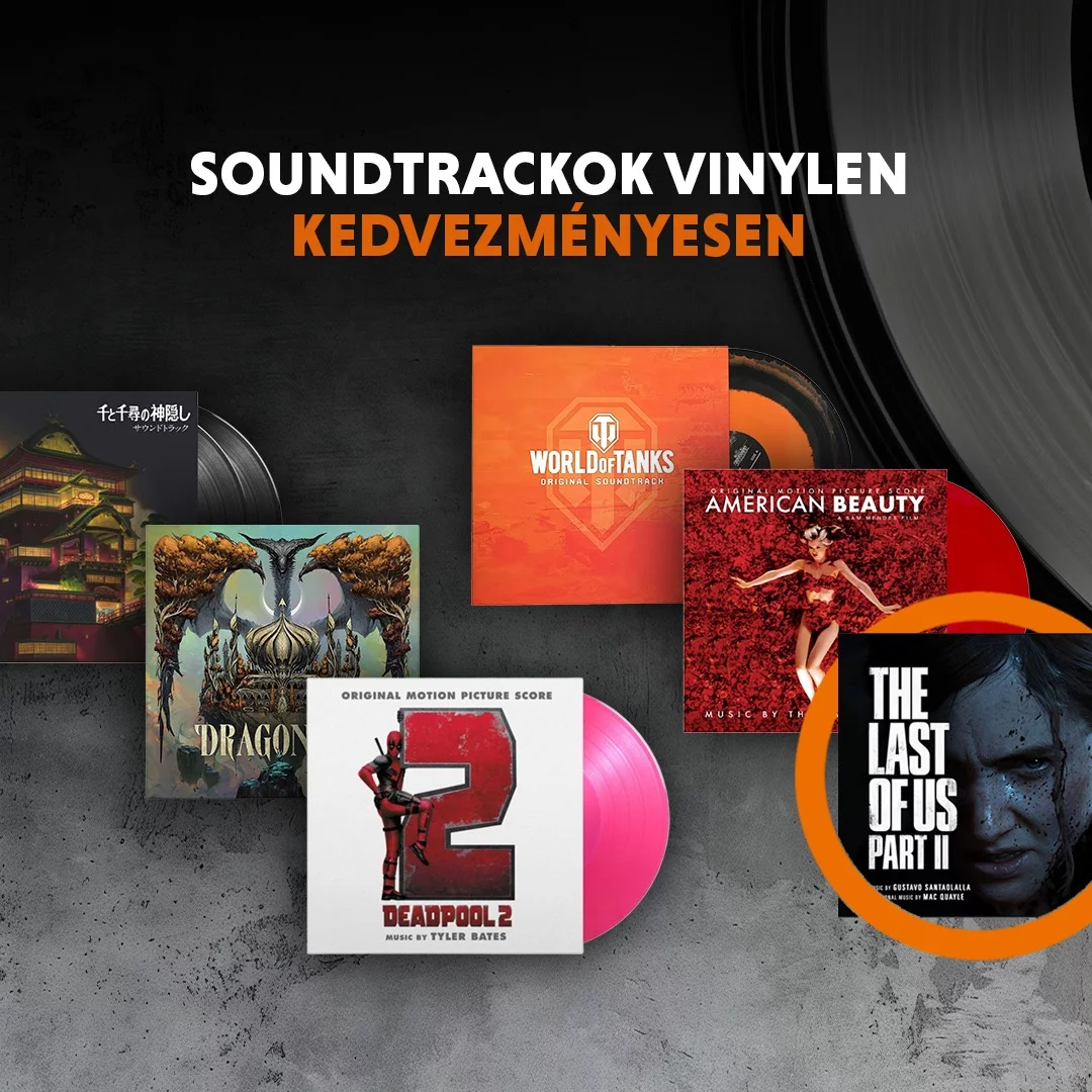 , soundtrack, vinyl, , kedvezmeny, xzone.hu