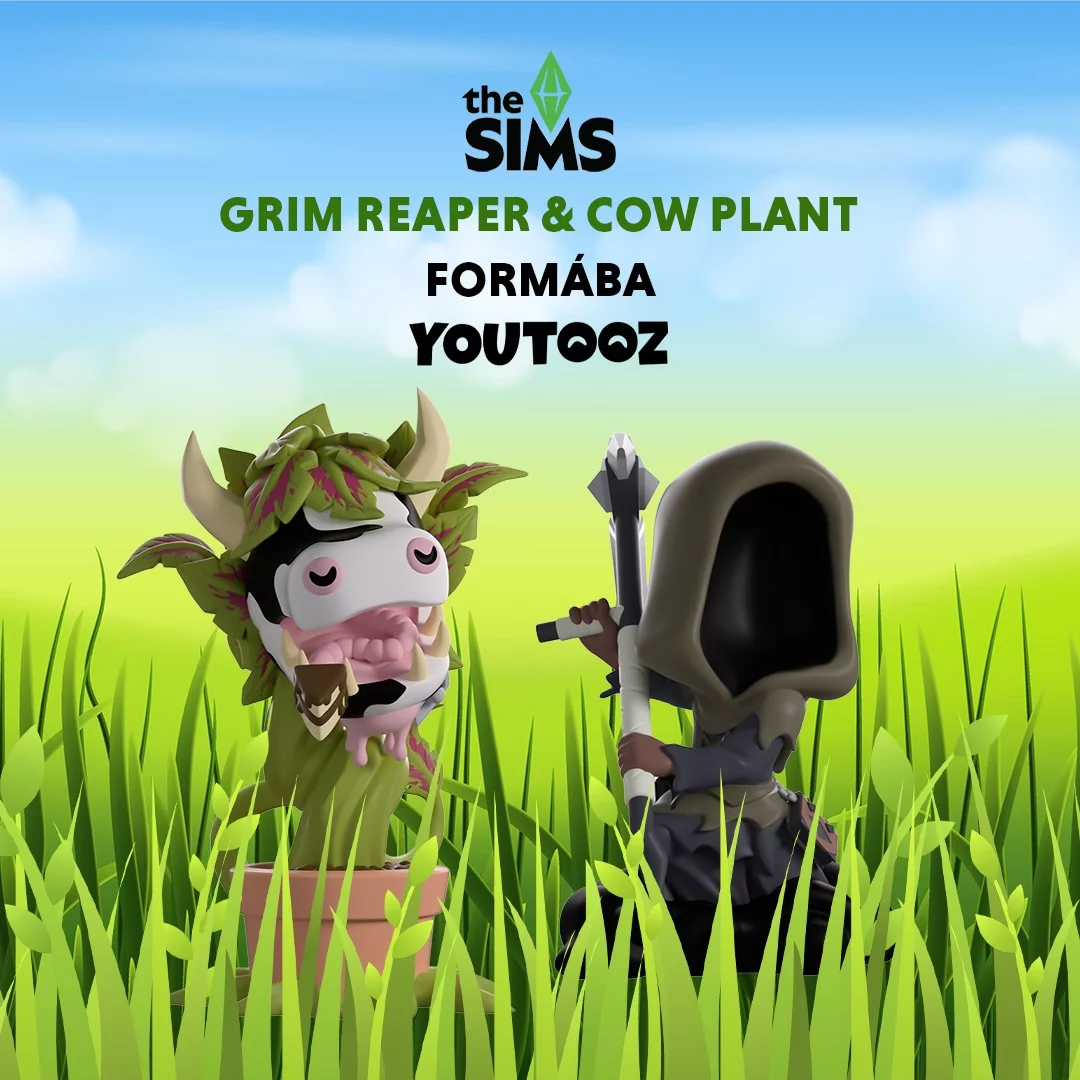 xzonehu, figura, TheSims, CowPlant, GrimReaper, Youtooz