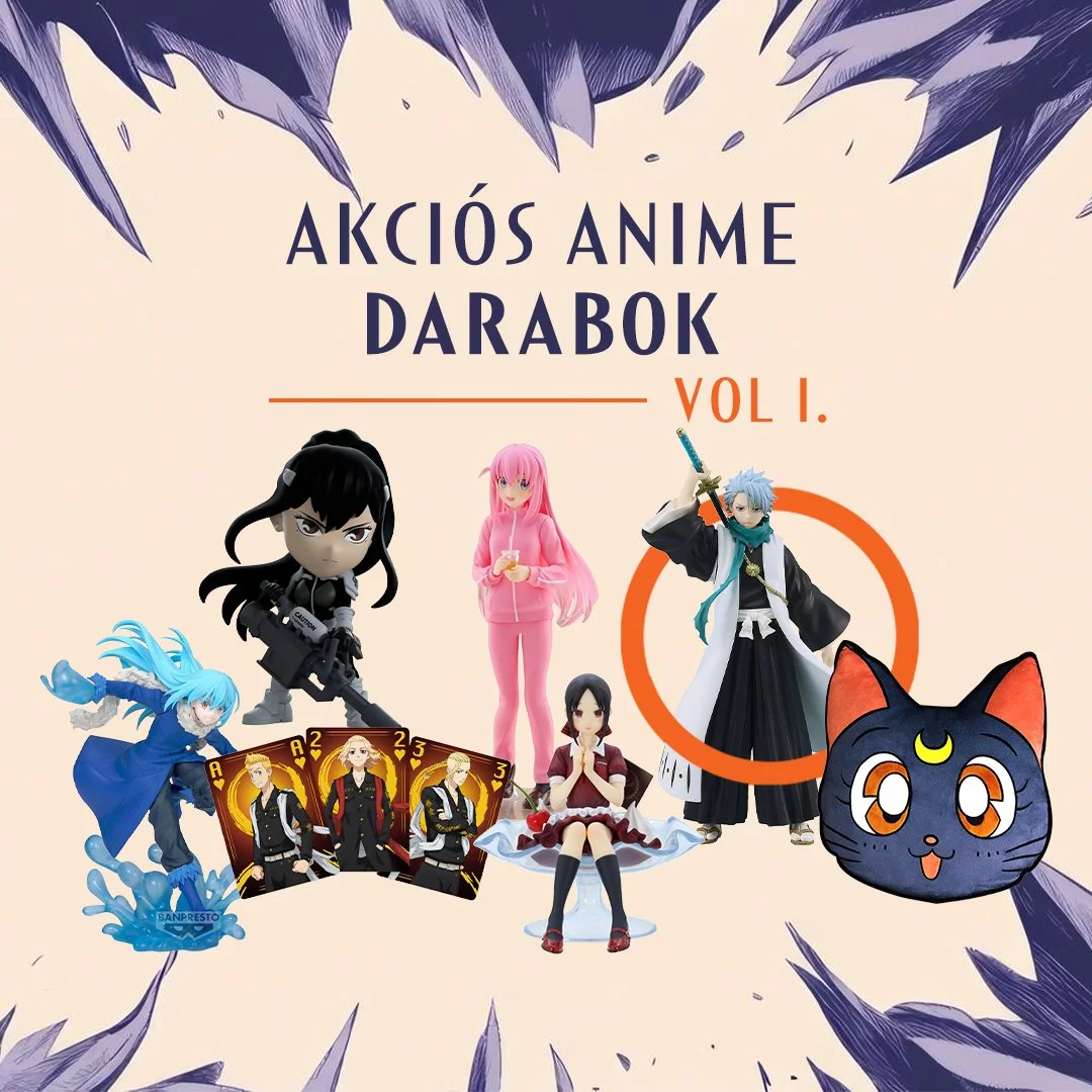 akciók, figura, figurak, akció, manga, Anime, Haikyuu!!, Bleach, BocchitheRock, SailorMoon, ThatTimeIGotReincarnatedasaSlime, 