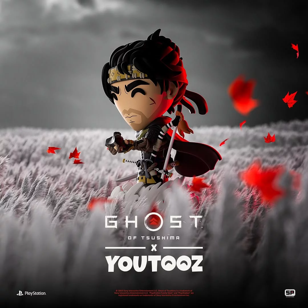 xzonehu, figurák, Youtooz, GhostofTsushima, JinSakai