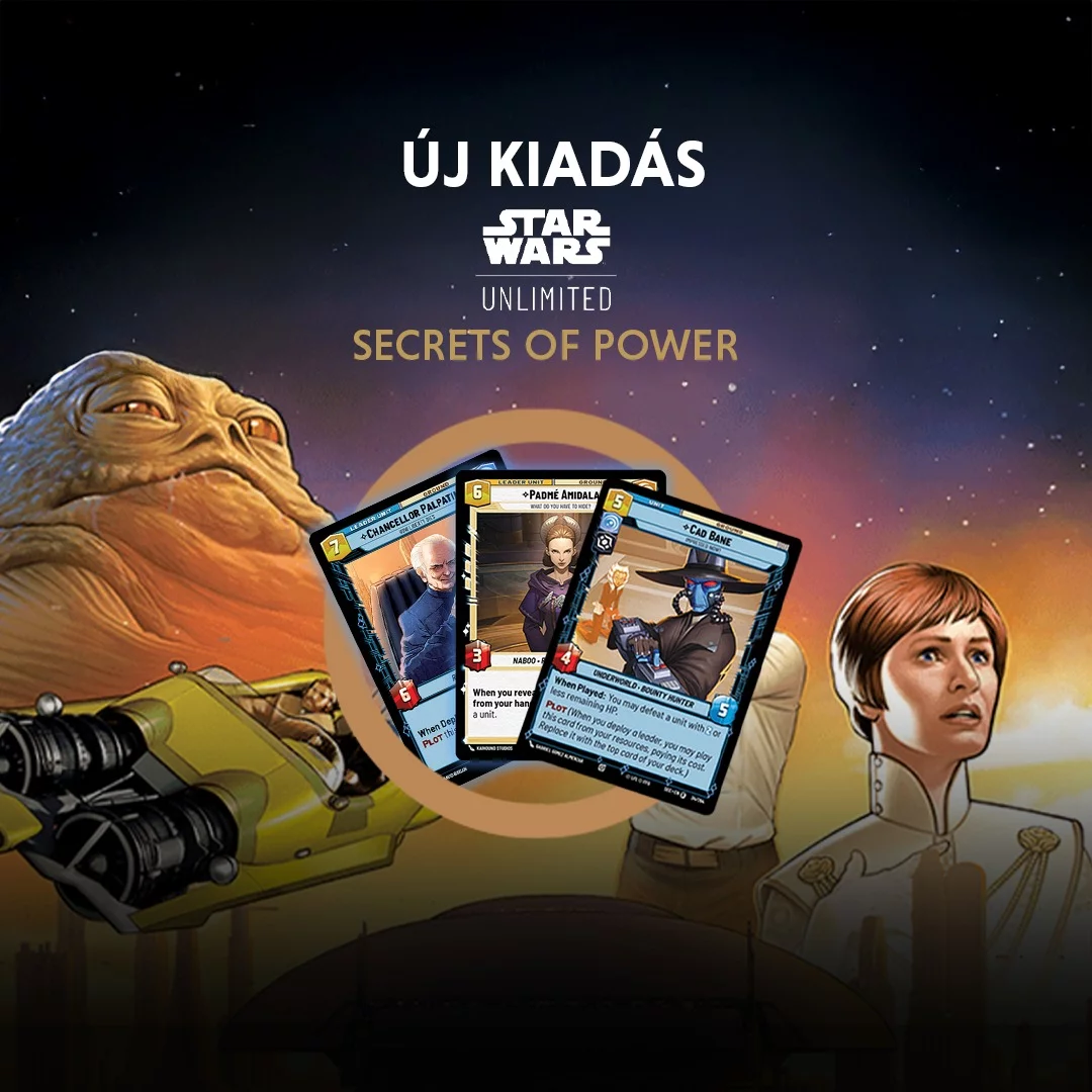 kártyajáték, xzonehu, , StarWars, , StarWarsUnlimited, , SecretsofPower, , xzonehu