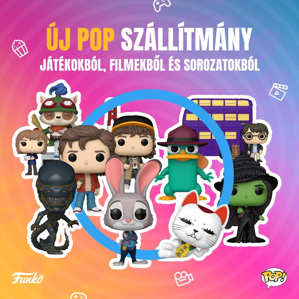 xzonehu, POP, figura, Perry, PhineasandFerb, DemonHunters, StrangerThings