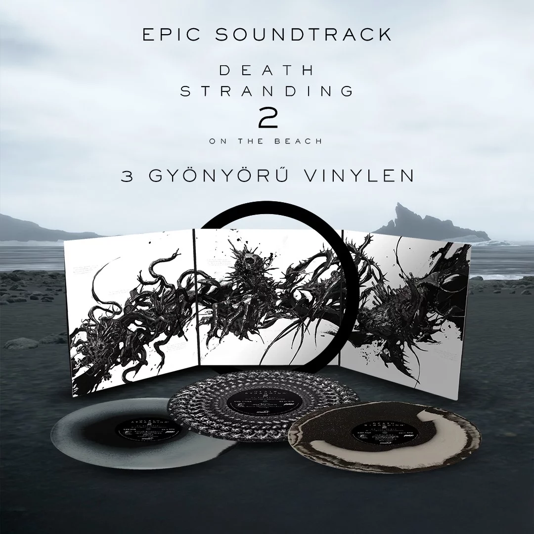 bakelit, xzonehu, deathstranding2, bakelitlemez, Vinyl, zene, DeathStranding, DeathStranding2