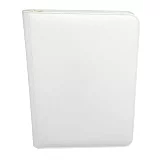 Kártya album Ultra PRO - Vivid 9-Pocket Zippered PRO-Binder White - Kártyajáték