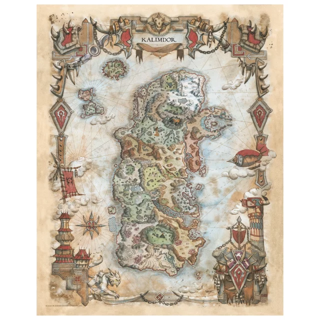 Art Print World of Warcraft - Limited Edition Lithograph Set