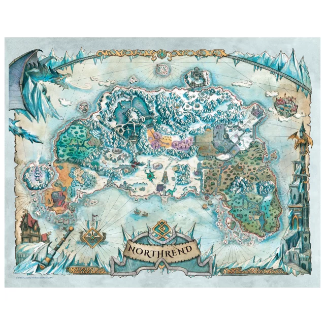 Art Print World of Warcraft - Limited Edition Lithograph Set