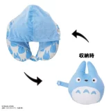 Utazó nyakpárna Studio Ghibli - Blue Totoro (kapucnival) - My Neighbor Totoro