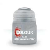 Citadel Base Paint (Iron Hands Steel) - základní barva, stříbrná dupl