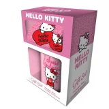 Hrnek Hello Kitty - Pink Bow Face (+ plyšový návlek) dupl