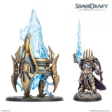 Desková hra StarCraft - Tabletop Miniature Game - Jim Raynor & Point Defense Drone - Hero Expansion Set (2 figurky) dupl