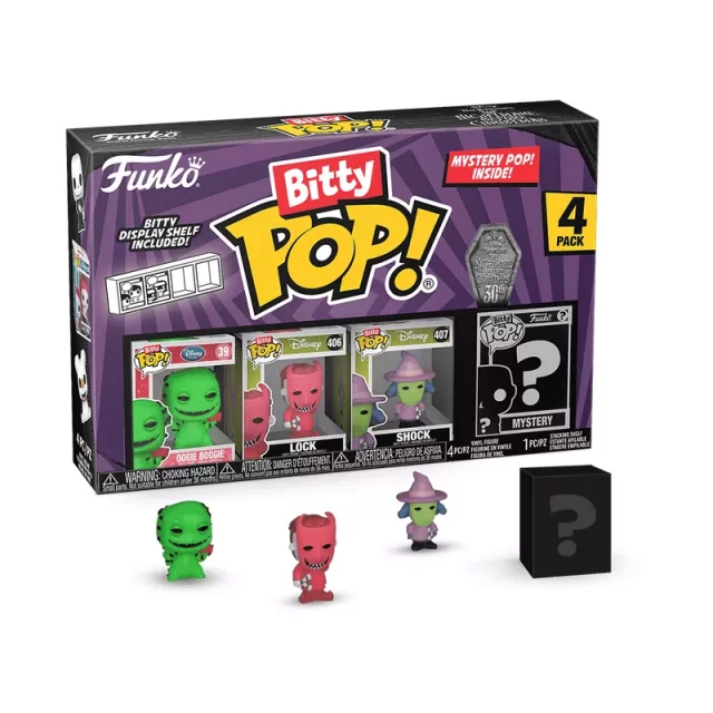 Figurka Disney - The Nightmare Before Christmas Oogie Boogie 4-pack (Funko Bitty POP)