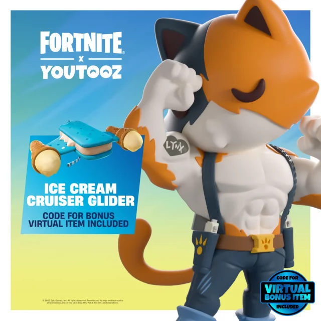 Figurka Fortnite - Meowscles (Youtooz Fortnite) - Akció figura