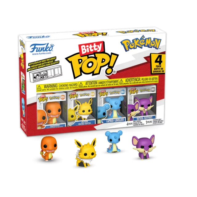Figurka Pokémon - Bulbasaur 4-pack (Funko Bitty POP) dupl
