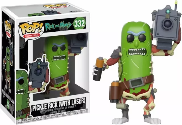 Figurka Rick and Morty - Pickle Rick with Laser (Funko POP! Animation 332)