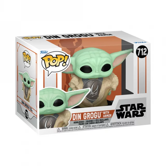 Figurka Star Wars: The Mandalorian - Peli Motto with Grogu (Funko POP! Star Wars 665) dupl