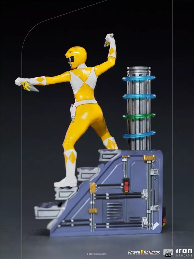 Szobor Univerzum őrzői - Yellow Ranger BDS Art Scale 1/10 (Iron Studios) - Figura