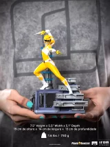 Szobor Univerzum őrzői - Yellow Ranger BDS Art Scale 1/10 (Iron Studios) - Power Rangers