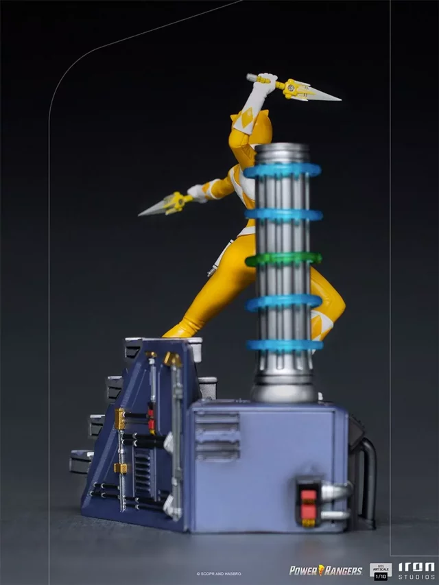 Szobor Univerzum őrzői - Yellow Ranger BDS Art Scale 1/10 (Iron Studios) - Power Rangers