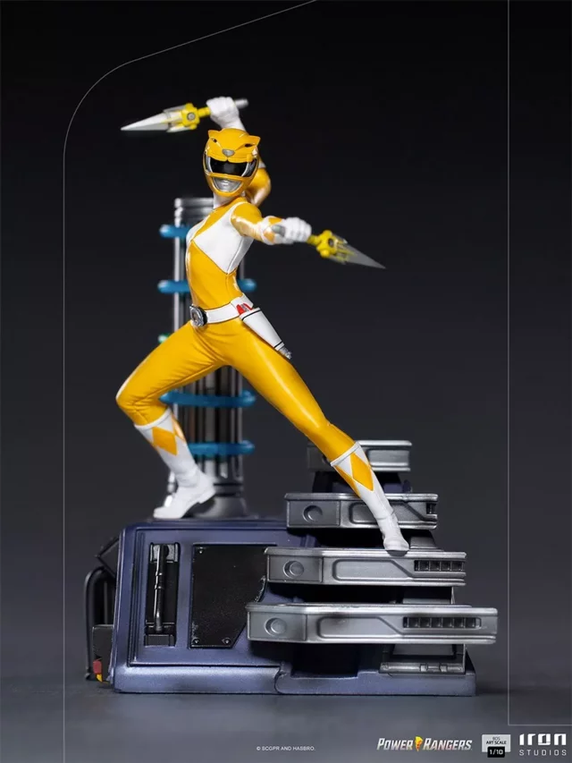 Szobor Univerzum őrzői - Yellow Ranger BDS Art Scale 1/10 (Iron Studios) - Power Rangers