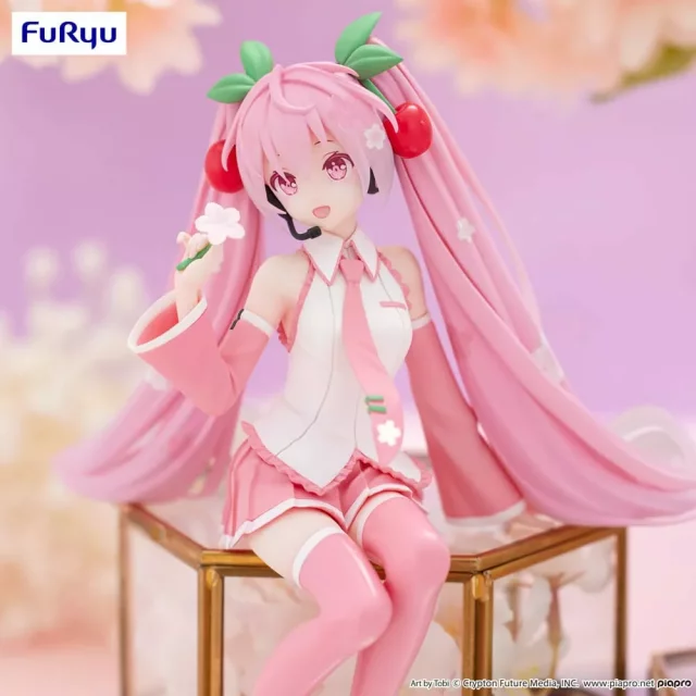 Figurka Vocaloid - Noodle Stopper Hatsune Miku Sakura (FuRyu) dupl