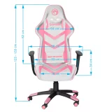 Gaming szék Marvo CH-106 rozsaszín - Kiegészítők