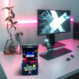 Automat Space Invaders - Space Invaders Part II Arcade Cabinet + mince dupl