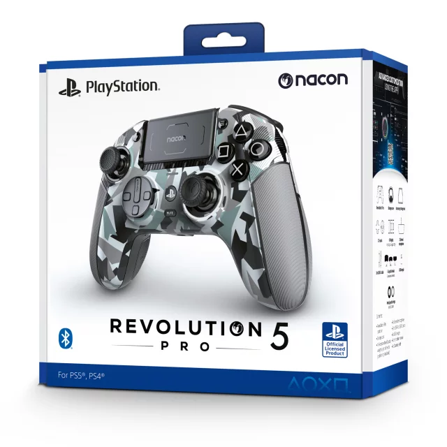 Kontroller Nacon Revolution 5 Pro - Arctic Camo - PlayStation