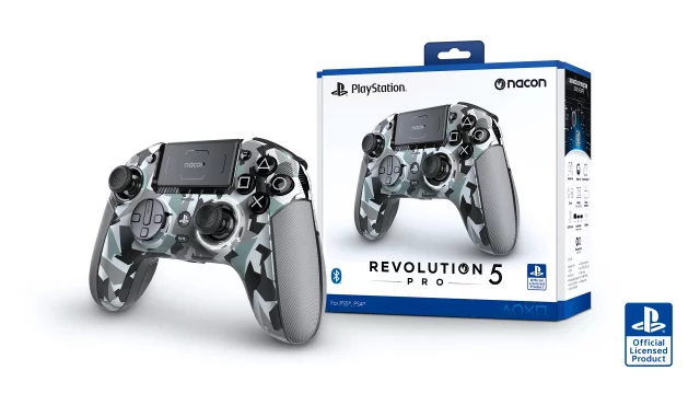 Kontroller Nacon Revolution 5 Pro - Arctic Camo - PlayStation