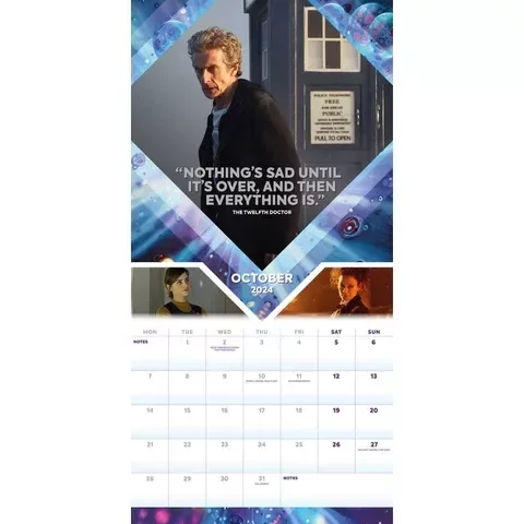 Naptár Doctor Who 2024