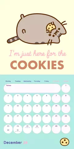 Kalendář Pusheen 2024