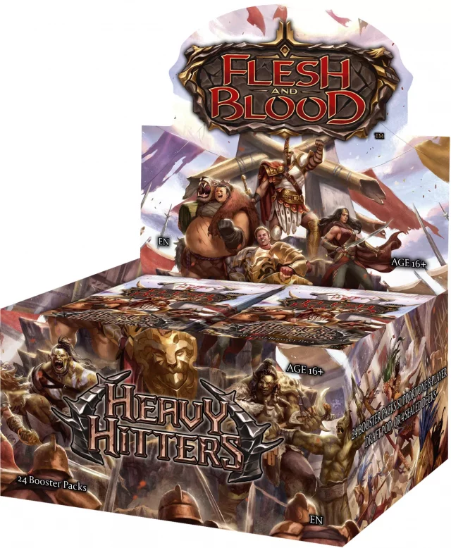 Karetní hra Flesh and Blood TCG: Heavy Hitters - Booster Box