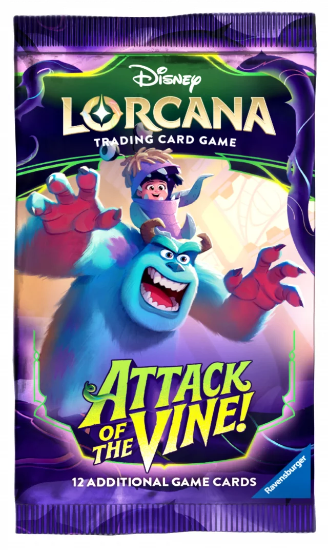 Kártyajáték Lorcana: Attack of the Vine - Booster Box  (24 booster) - Disney