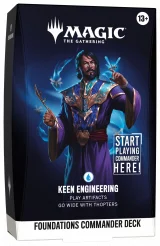 Karetní hra Magic: The Gathering - Foundations Commander Deck - Keen Engineering