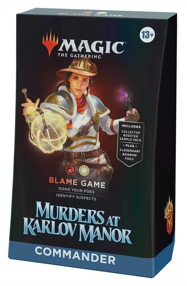 Karetní hra Magic: The Gathering Murders at Karlov Manor - Deep Clue Sea Commander Deck dupl