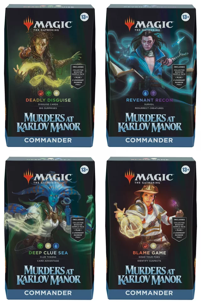 Karetní hra Magic: The Gathering Murders at Karlov Manor - Commander Deck Set