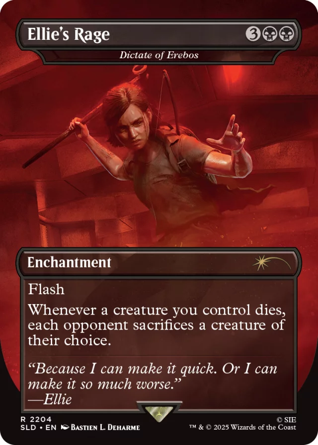 Karetní hra Magic: The Gathering Secret Lair x The Last of Us Part I dupl
