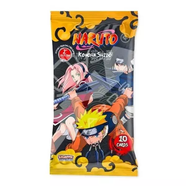 Kártyajáték Naruto Mythos TCG - First set Booster (2nd Edition) (10 kártya) - TCG gyűjthető kártyajáték