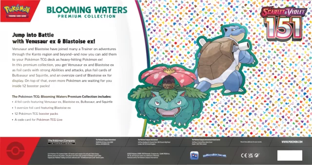 Kártyajáték Pokémon TCG: Scarlet & Violet - Blooming Waters Premium Collection