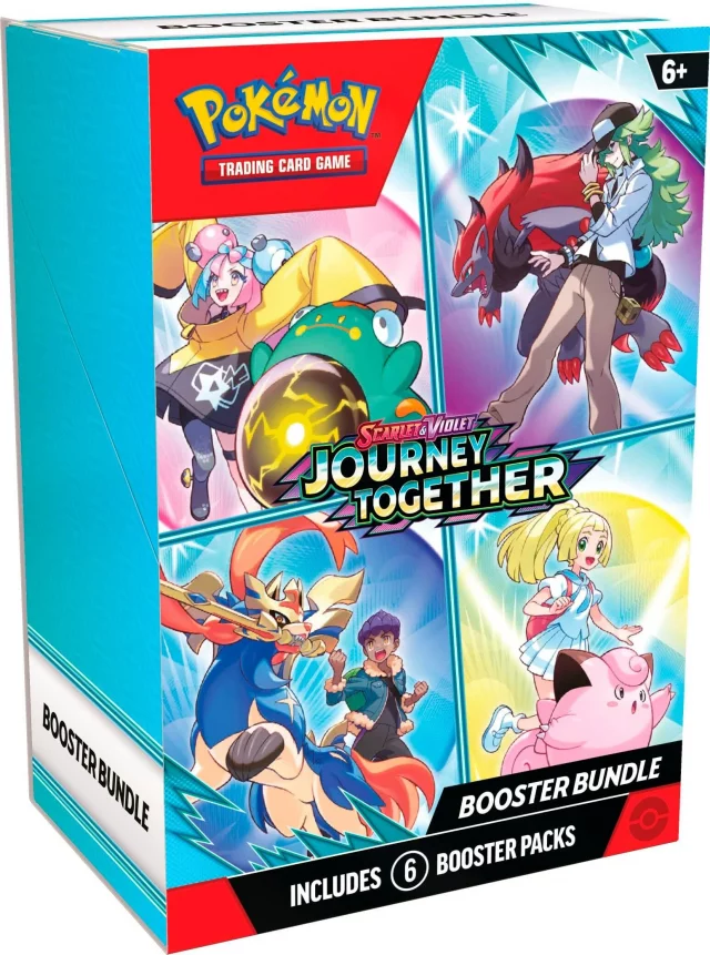 Kártyajáték Pokémon TCG: Scarlet & Violet Journey Together - Booster Bundle (6 booster)