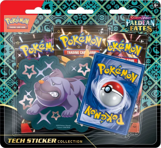 Karetní hra Pokémon TCG: Scarlet & Violet - Paldean Fates Tech Sticker Collection: Fidough dupl