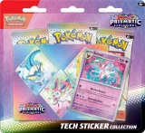 Kártyajáték Pokémon TCG: Scarlet & Violet - Prismatic Evolutions Tech Sticker Collection: Sylveon - TCG gyűjthető kártyajáték