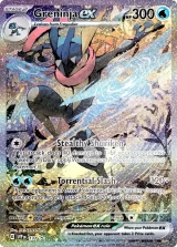 Kártyajáték Pokémon TCG: Scarlet & Violet Shrouded Fable - Greninja ex Special Illustration Collection - TCG gyűjthető kártyajáték